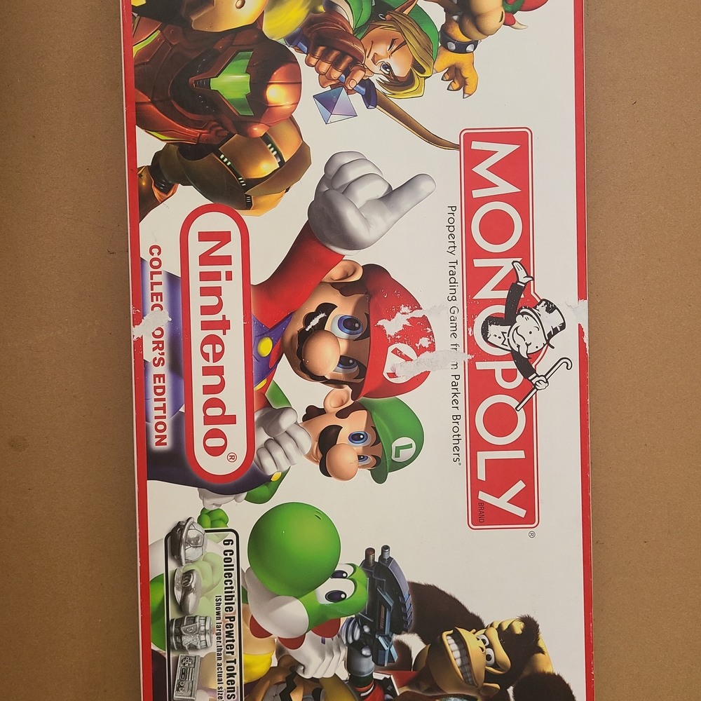 Nintendo Monopoly Collector's Edition Board Game Complete